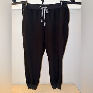 FIGS Zamora Jogger Scrub Pants Black 4XL Tall